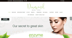 Desktop Screenshot of diamondmedispa.com.au