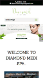 Mobile Screenshot of diamondmedispa.com.au